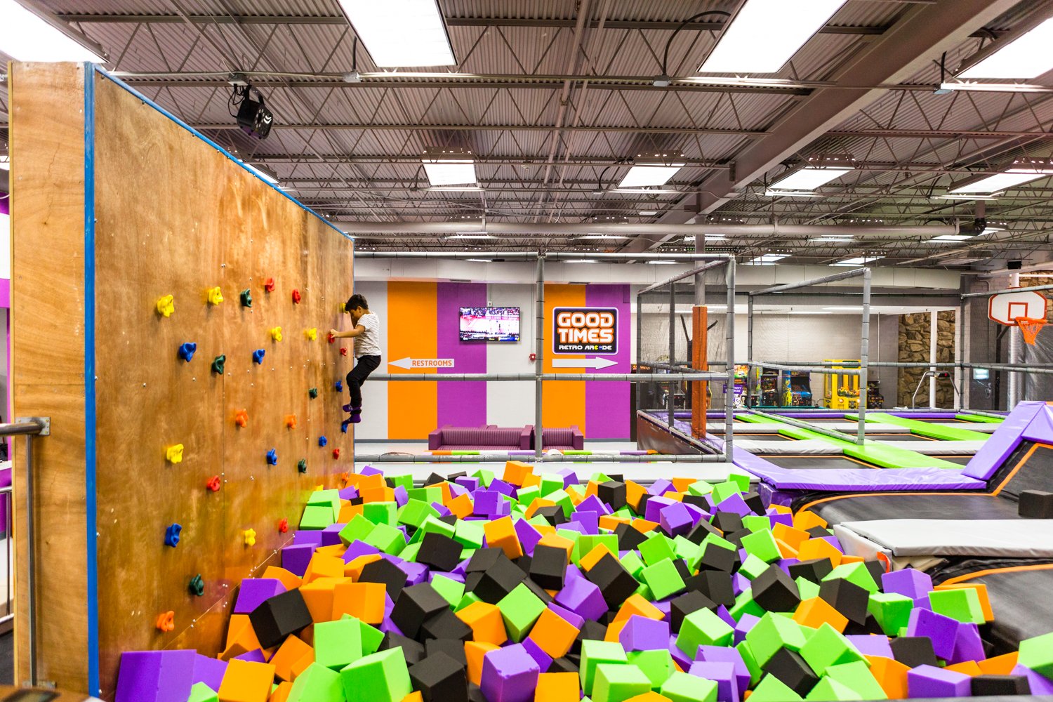 Axtion Air Jump & Sports Trampoline Park – Indoor Play Areas